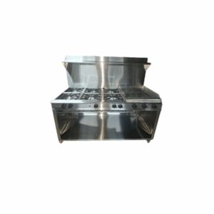 Cocina de ocho quemadores-image